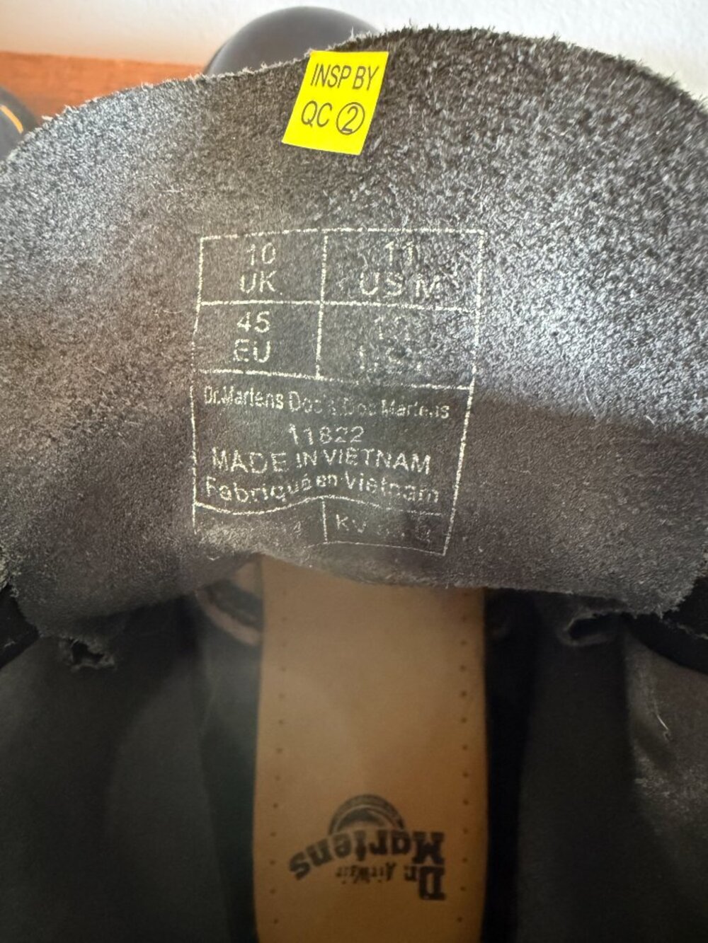 Dr. Martens AirWair Black Shoes/Boots Size 11 - Picture 6 of 6